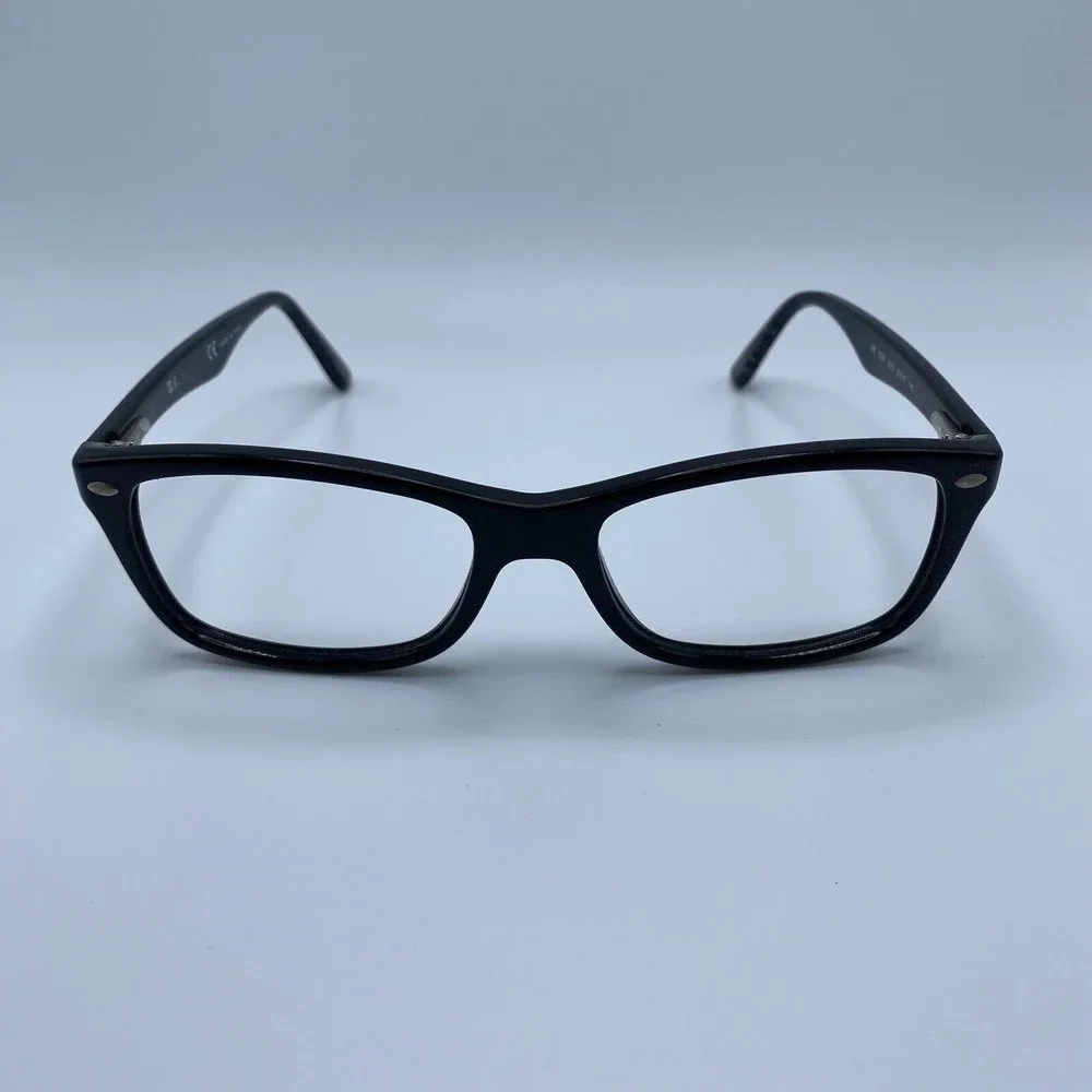 Ray-Ban RB 5228 53mm Acetate Full Rim Eyeglasses - Black - Picture 9 of 11